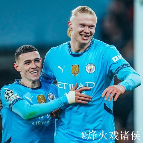 哈兰德在欧冠客场连续4场破门,成曼城史上第三人 哈兰德在欧冠客场连续4场破门,成曼城史上第三人